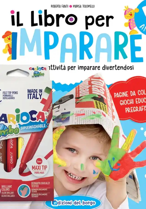 Immagine 0 di Libro Per Imparare. 5 Anni. Tanti Giochi E Attivit? Per Imparare Divertendosi. Ediz. A Colori. Con 6