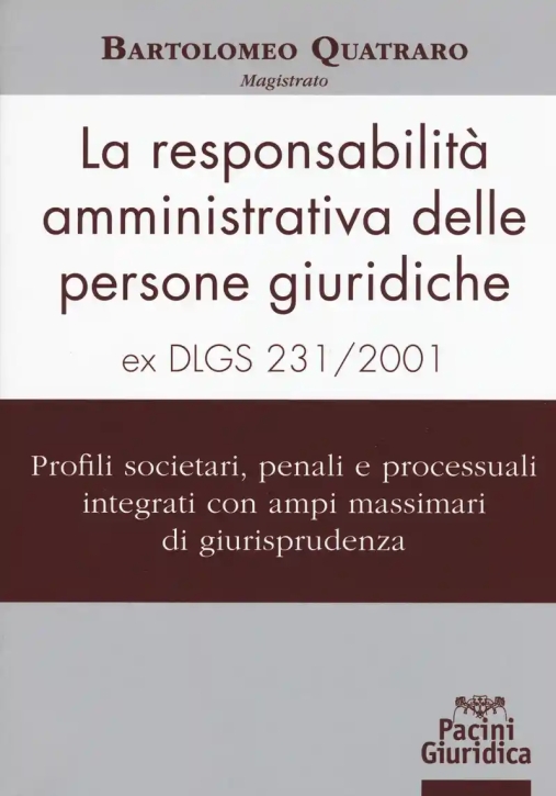 Immagine 0 di Responsabilita Amm.va Pers.giu