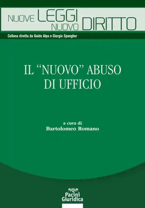 Immagine 0 di Nuovo Abuso D'ufficio