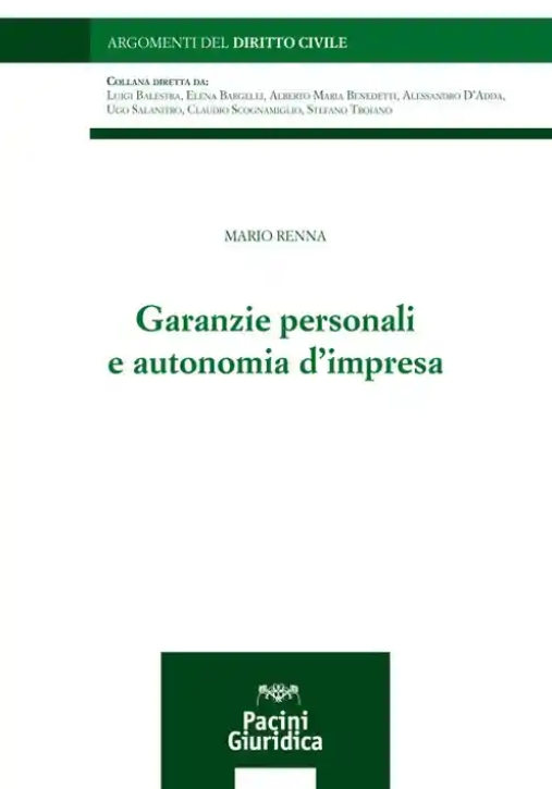 Immagine 0 di Garanzie Personali E Autonomia