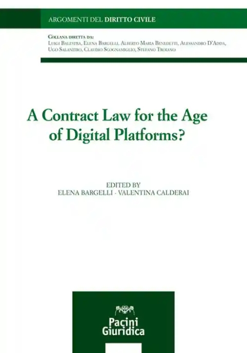 Immagine 0 di A Contract Law For The Age Of Digital