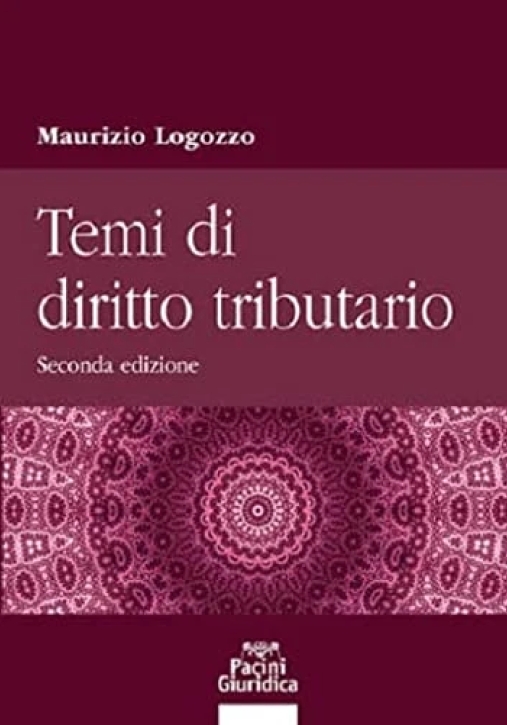 Immagine 0 di Temi Diritto Tributario 2ed.