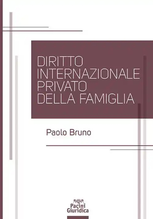 Immagine 0 di Diritto Int.le Privato Della Famiglia