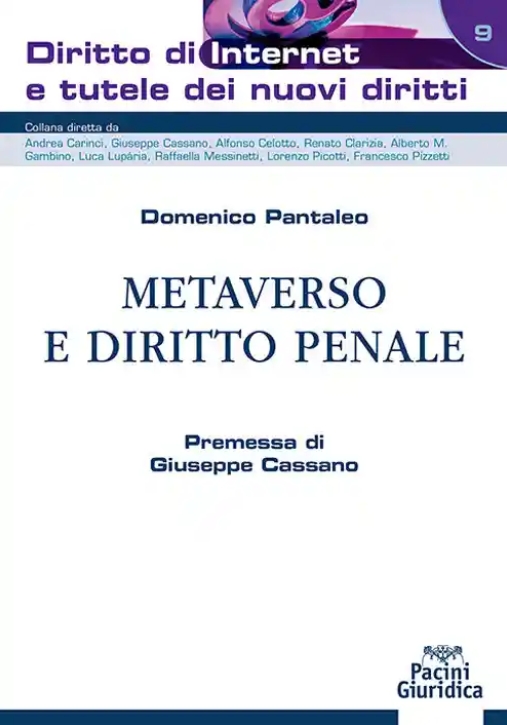 Immagine 0 di Metaverso E Diritto Penale