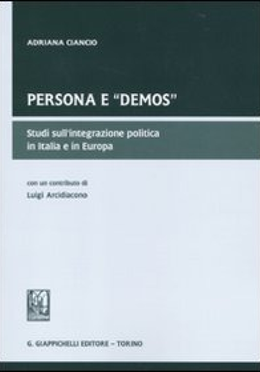 Immagine 0 di Persona E Demos