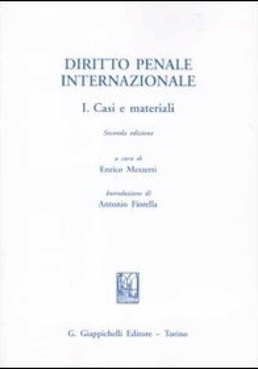 Immagine 0 di Diritto Penale Internaz.i Casi Mat.2ed.