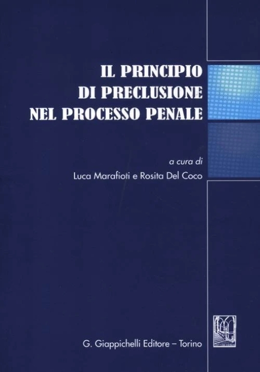 Immagine 0 di Principio Di Preclusione Proc.