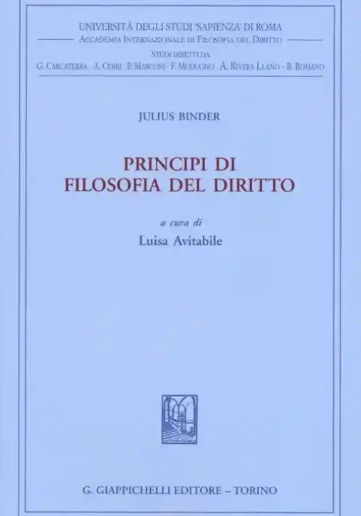 Immagine 0 di Principi Filosofia Del Diritto