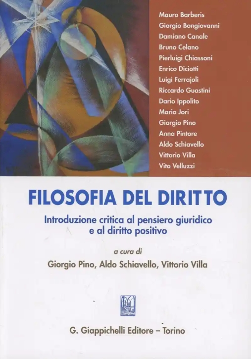 Immagine 0 di Filosofia Del Diritto