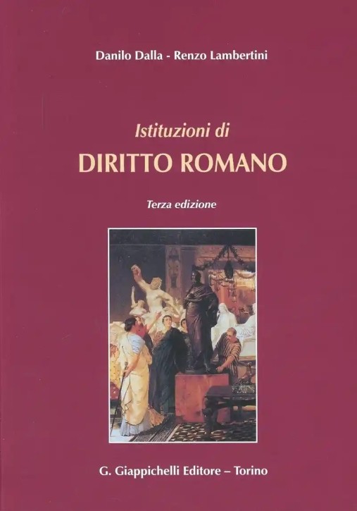 Immagine 0 di Istituzioni Diritto Romano