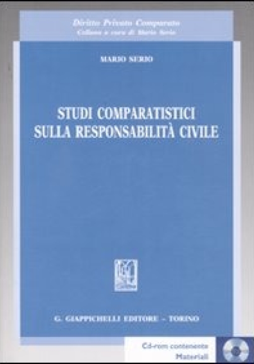 Immagine 0 di Studi Comparati Responsabilita' Civile