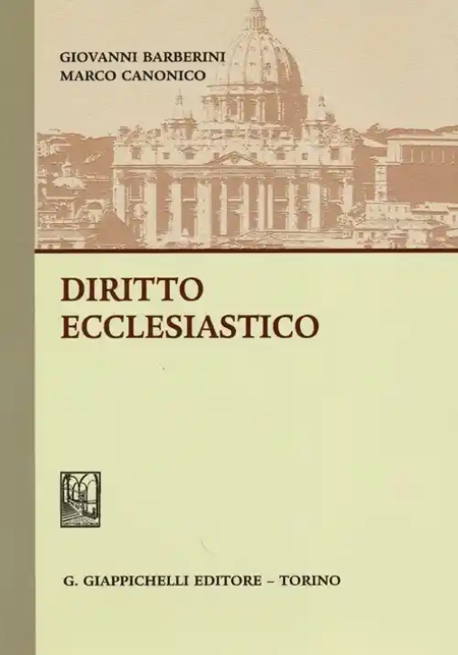 Immagine 0 di Diritto Ecclesiastico