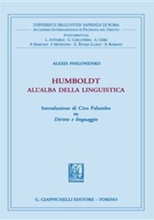 Immagine 0 di Humboldt Alba Della Linguistica