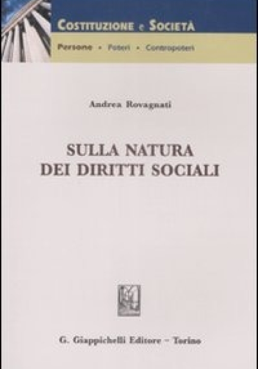 Immagine 0 di Sulla Natura Diritti Sociali