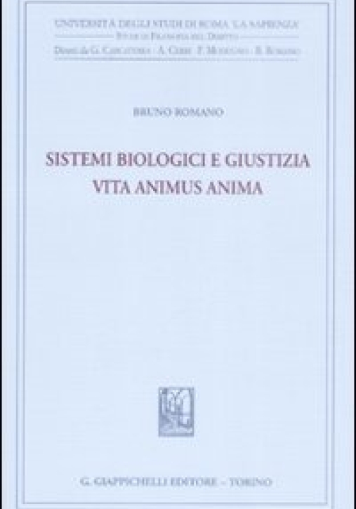 Immagine 0 di Sistemi Biologici E Giustizia