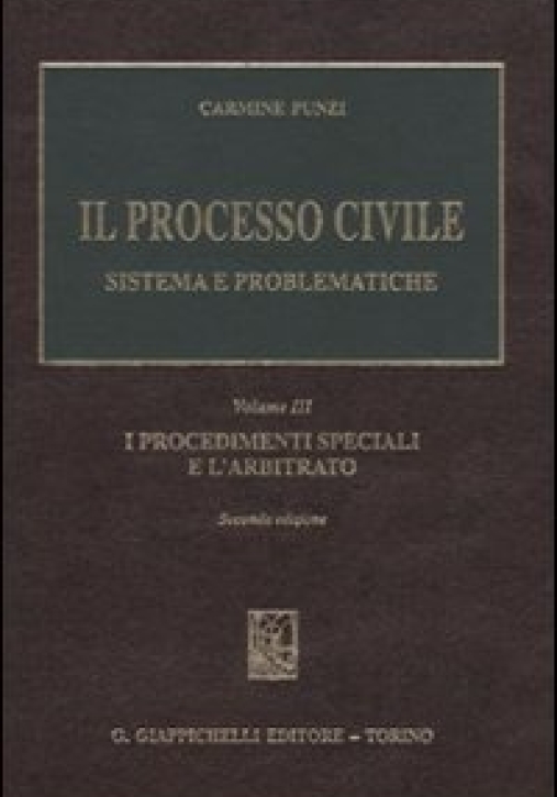 Immagine 0 di Processo Civile Vol.3 Procedim.spec.2ed.