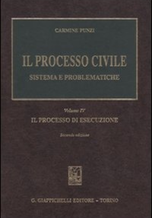 Immagine 0 di Processo Civile Vol.4 Proc.esecuz.2ed.