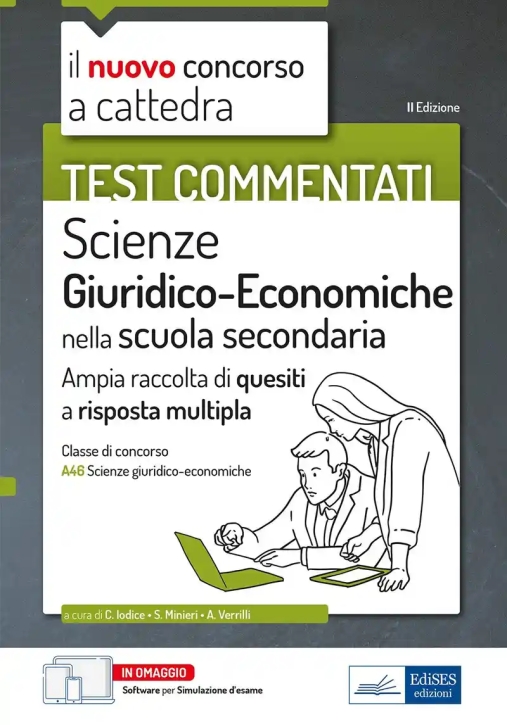 Immagine 0 di Concorso A Cattedra - Scienze  Giuridico-economiche - Test Commentati -