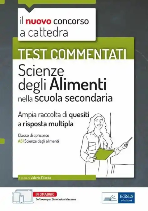 Immagine 0 di Scienze Degli Alimenti Scuola Secondaria - Quesiti Classe A31