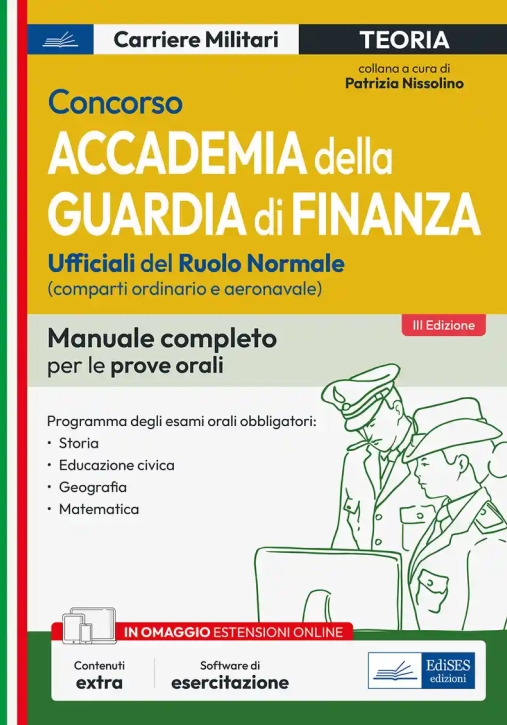 Immagine 0 di Accademia Gdf - Manuale Completo Per La Prova Orale