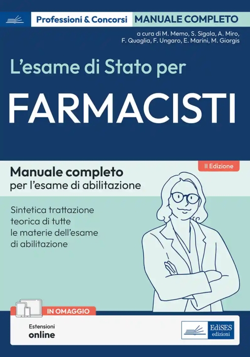 Immagine 0 di L'esame Di Stato Per Farmacisti - Manuale Per La Preparazione All'esame