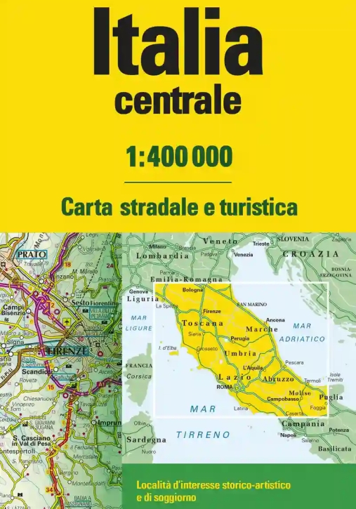 Immagine 0 di Italia Centrale - 1:400.00