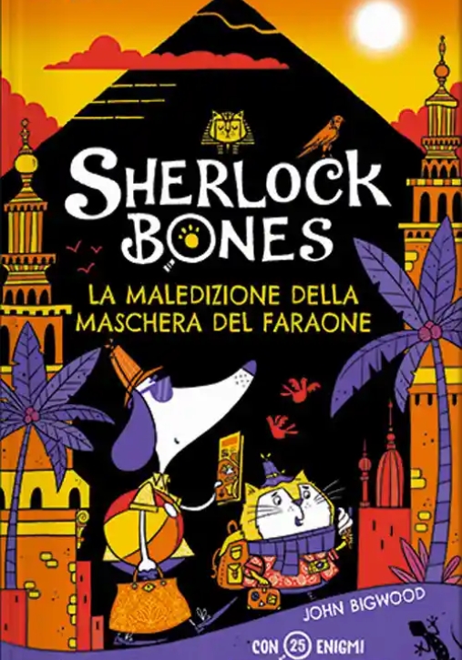 Immagine 0 di Maledizione Della Maschera Del Faraone. Sherlock Bones (la)