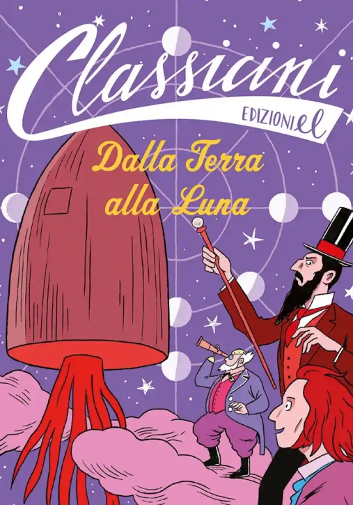 Immagine 0 di Dalla Terra Alla Luna. Classicini. Ediz. Illustrata