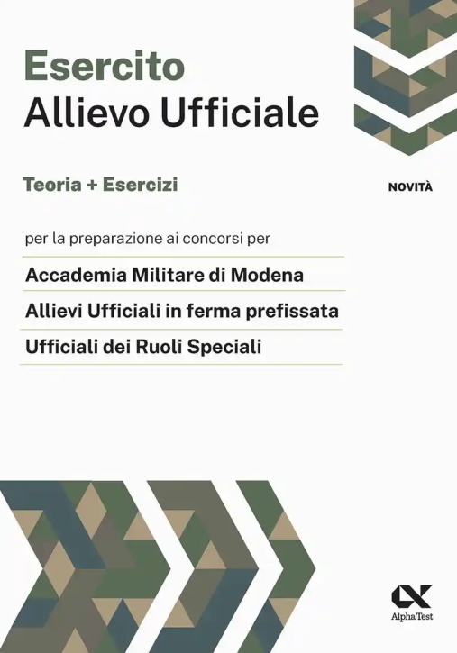 Immagine 0 di Allievo Ufficiale Nell'esercito. Teoria Ed Esercizi