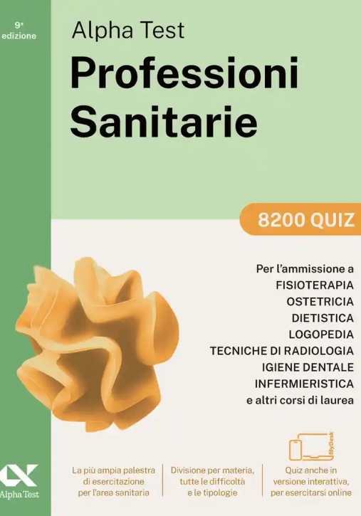 Immagine 0 di Alpha Test. Professioni Sanitarie. 8200 Quiz