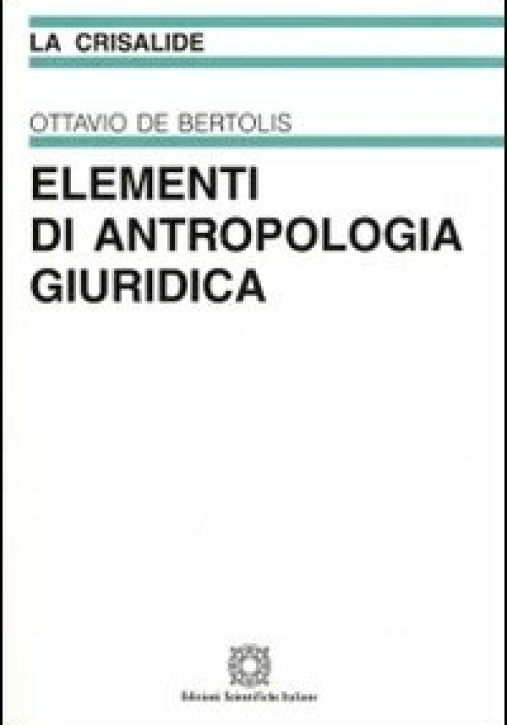 Immagine 0 di Elementi Di Antropologia Giuri