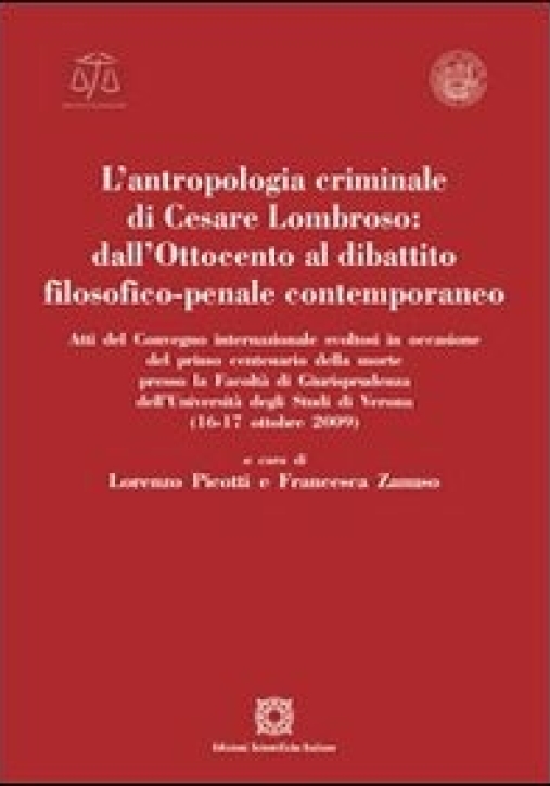 Immagine 0 di Antropologia Criminale