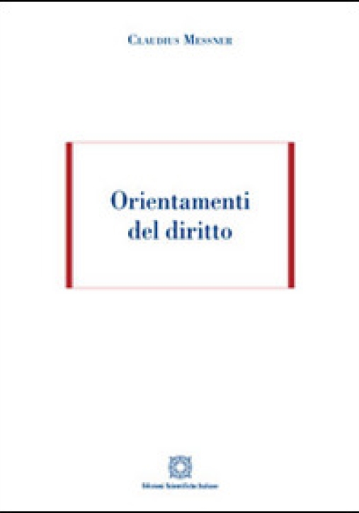 Immagine 0 di Orientamenti Del Diritto