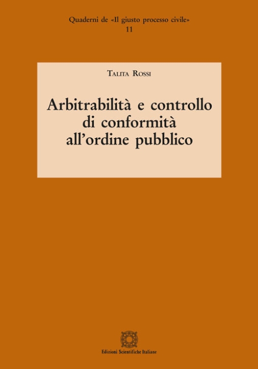 Immagine 0 di Arbitrabilit? E Controllo