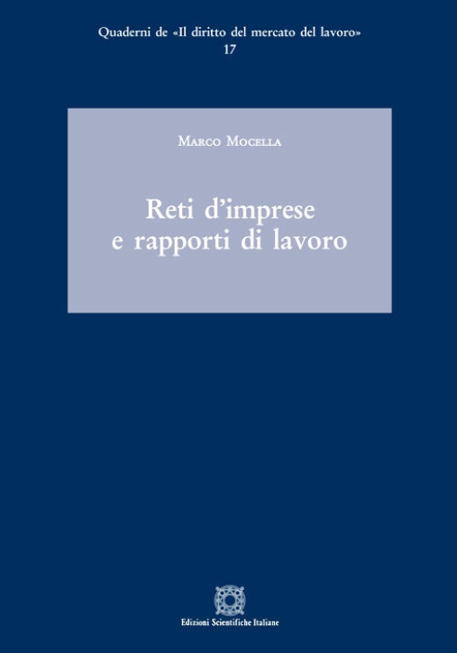 Immagine 0 di Reti D'imprese E Rapporti Lavo