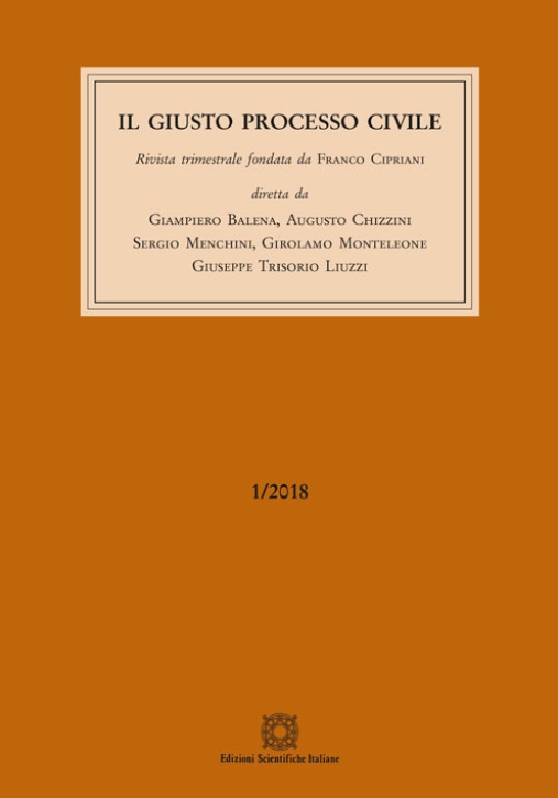 Immagine 0 di Giusto Processo Civile