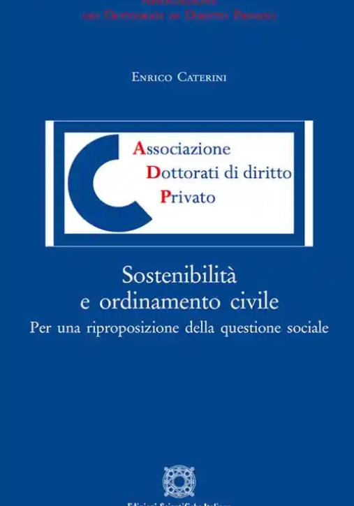 Immagine 0 di Sostenibilita' E Ordinamento