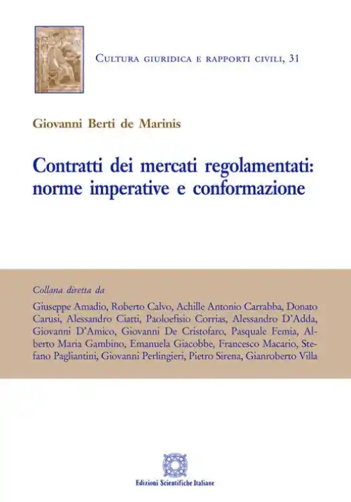 Immagine 0 di Contratti Dei Mercati Regolame