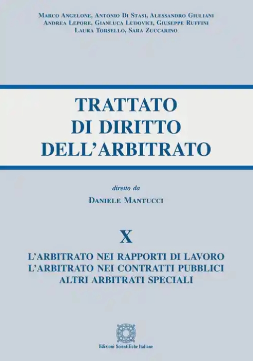 Immagine 0 di Trattato Diritto Arbit. 10