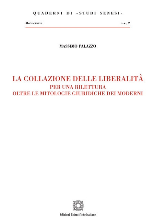 Immagine 0 di Collazione Delle Liberalit?