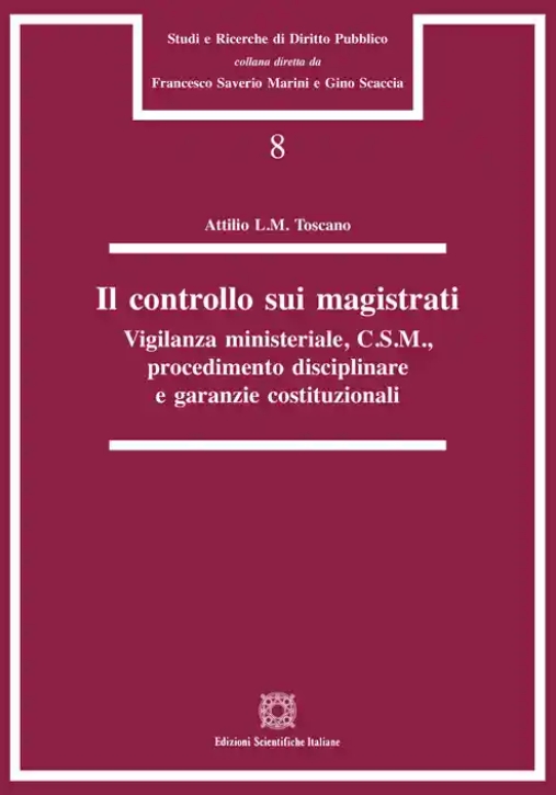 Immagine 0 di Controllo Sui Magistrati