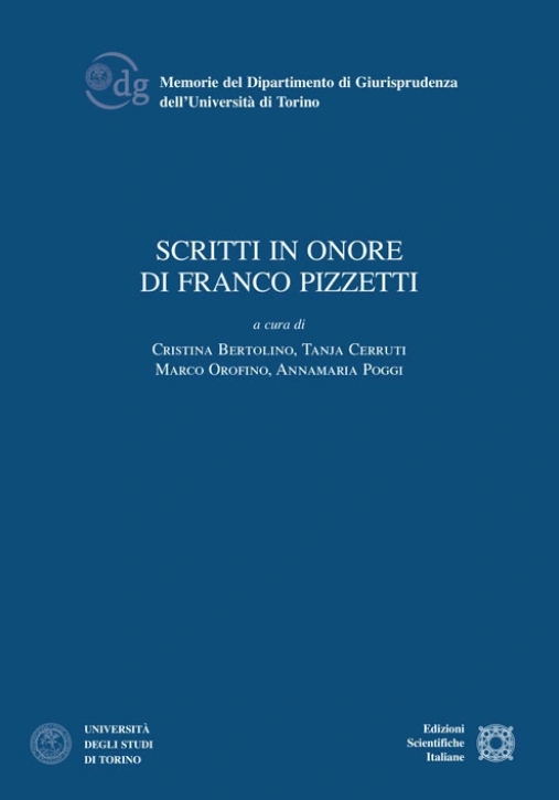 Immagine 0 di Scritti In Onore Di Franco Piz