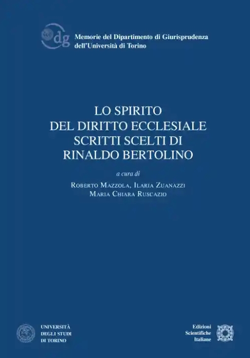 Immagine 0 di Spirito Del Diritto Ecclesiale