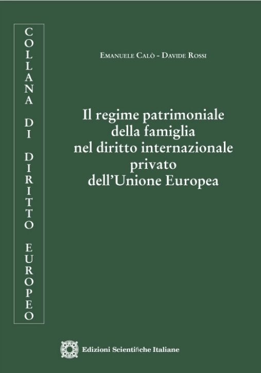 Immagine 0 di Regime Patrimoniale Della Fami