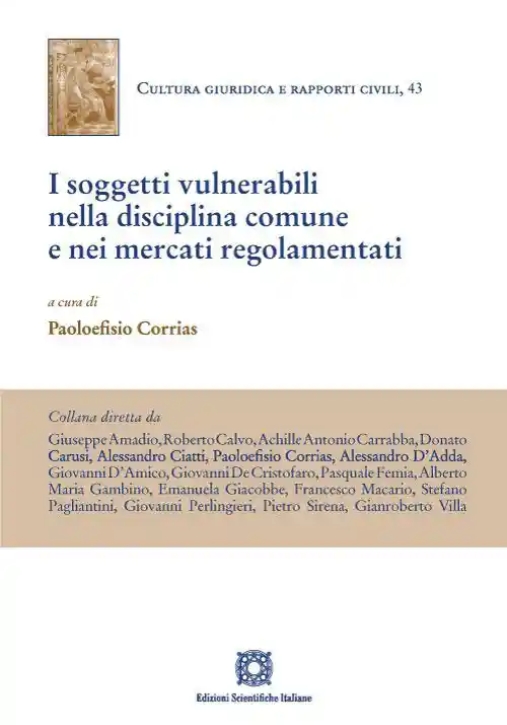 Immagine 0 di Soggetti Vulnerabili Disciplin