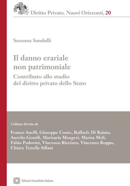 Immagine 0 di Danno Erariale Non Patrimonial