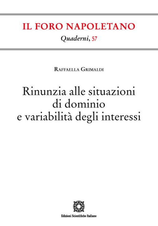 Immagine 0 di Rinunzia Situazioni Dominio