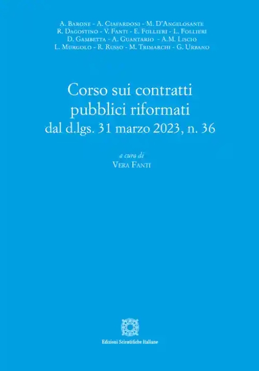 Immagine 0 di Corso Sui Contratti Pubblici