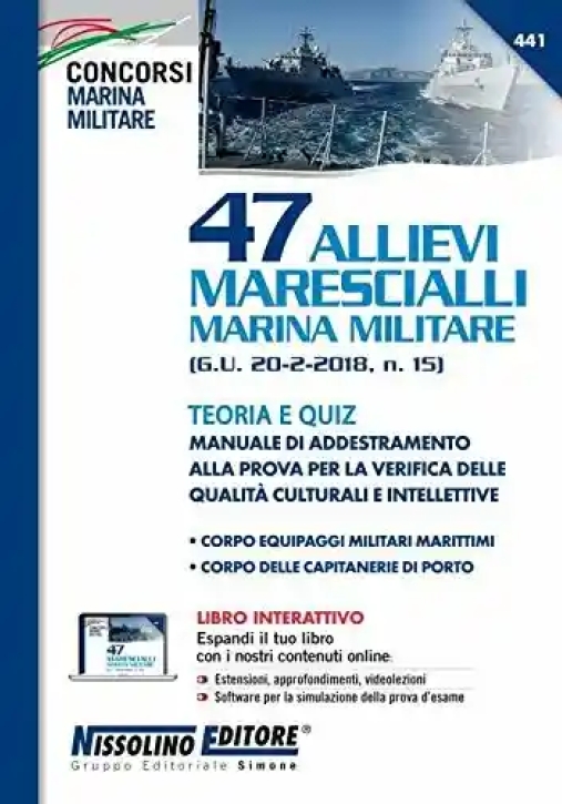 Immagine 0 di 47 Allievi Marescialli Marina Militare-teoria E Quiz