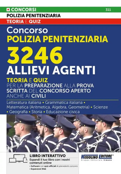 Immagine 0 di 3246 Allievi Agenti Polizia Penitenziaria - Teoria + Quiz